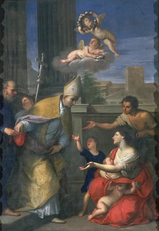 Franceschini Marcantonio 41 Elemosina di San Tommaso da Villanova Rimini