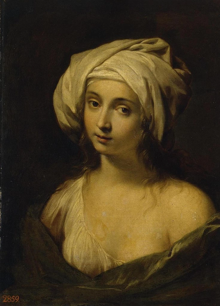 Franceschini Marcantonio 91 Ragazza con il turbante Hermitage, San Pietroburgo