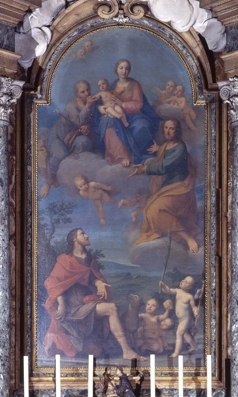 Franceschini Marcantonio 99 Sacra famiglia con San Rocco e San Giacomo Maggiore Bologna