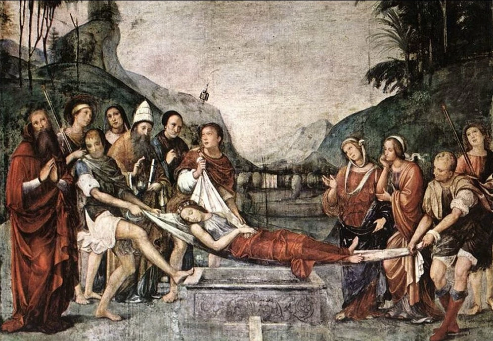 Sepoltura di santa Cecilia