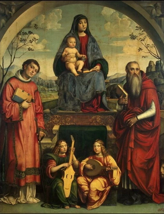 Madonna col Bambino e santi