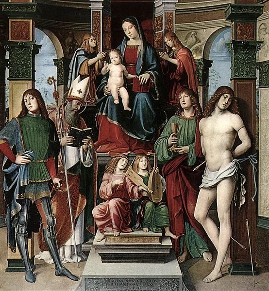 Madonna e santi