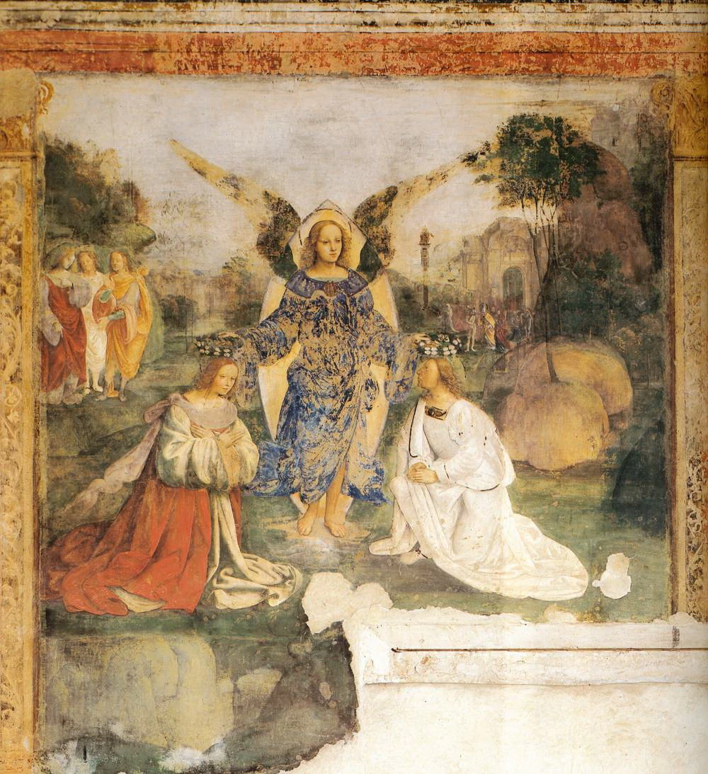 Leggenda di Santa Cecilia - Oratory of St Cecilia, San Giacomo Maggiore, Bologna