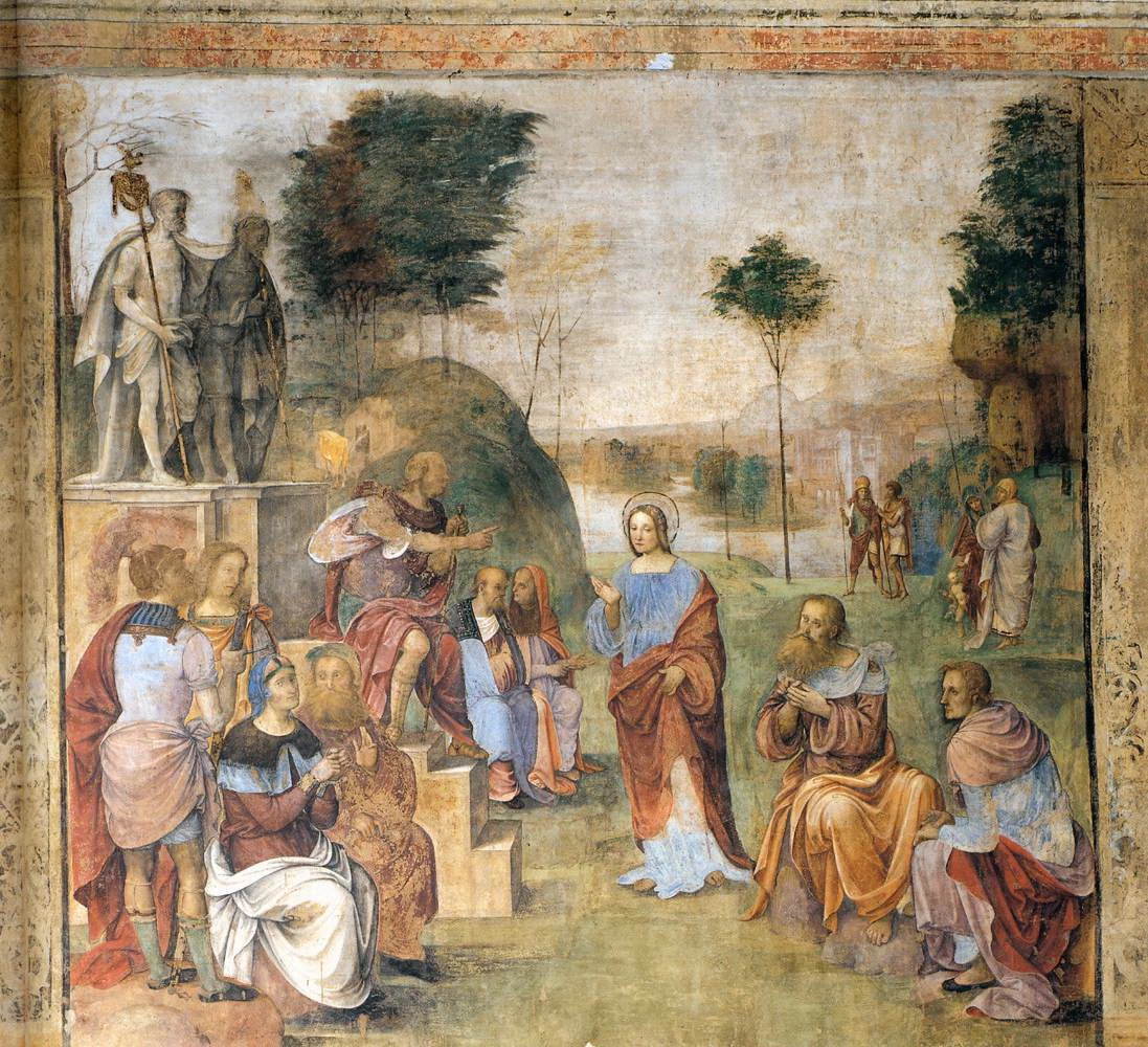 Leggenda di Santa Cecilia - Oratory of St Cecilia, San Giacomo Maggiore, Bologna