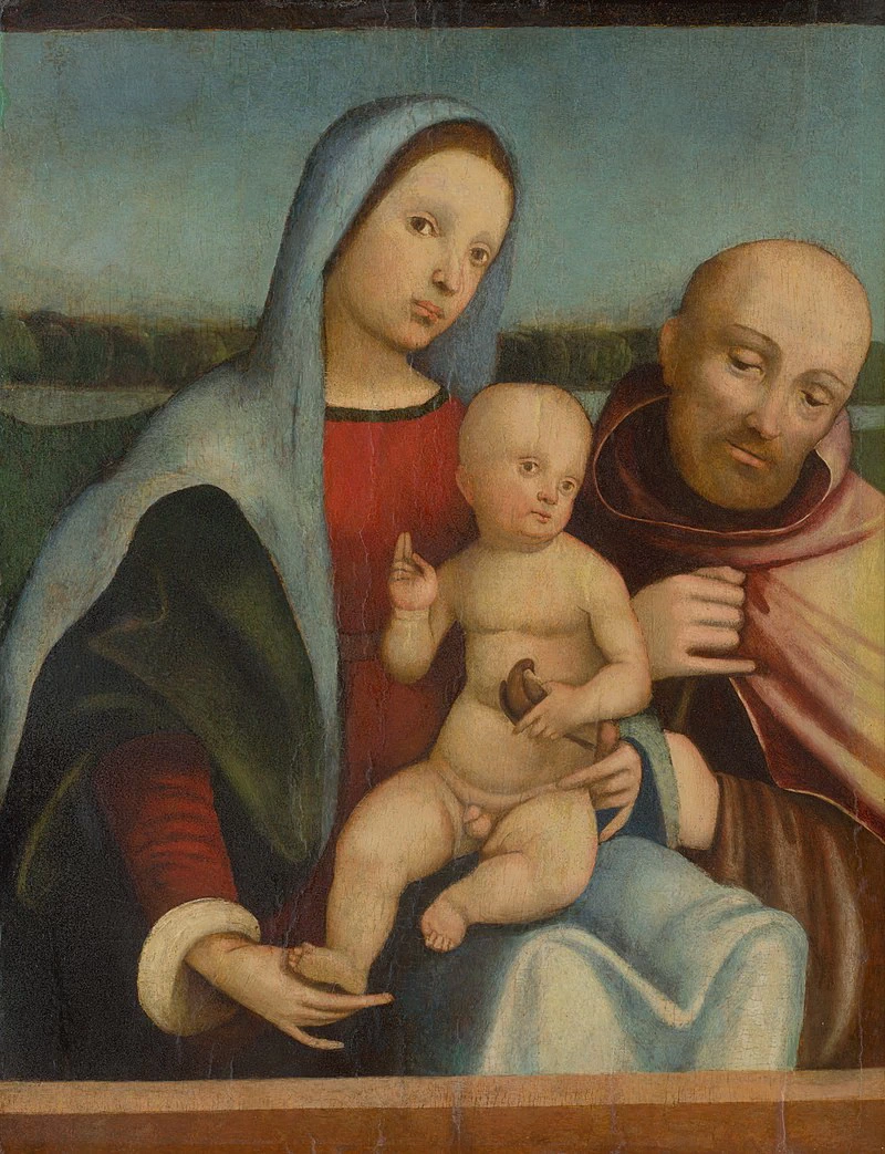 Madonna col Bambino e Francesco d'Assisi - Slovak National Gallery