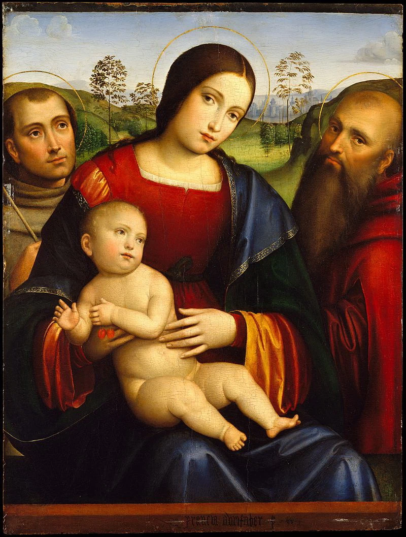 Madonna col Bambino, Francesco e Girolamo