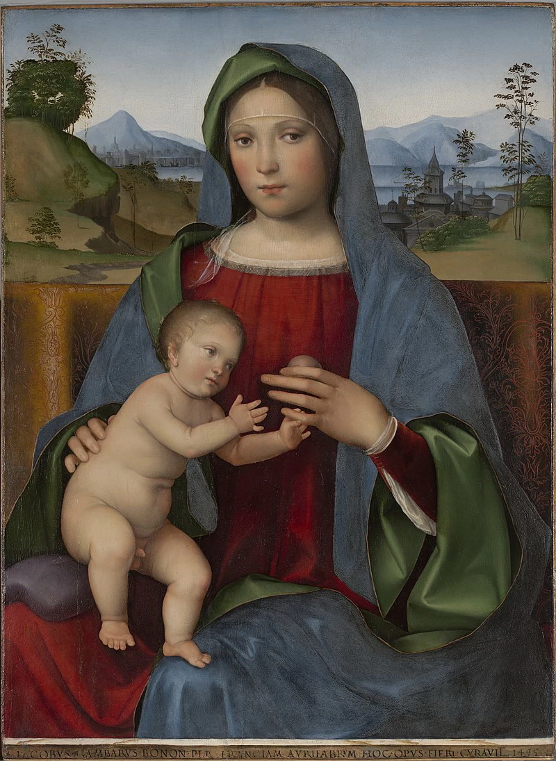 Madonna col Bambino - Yale University Art Gallery