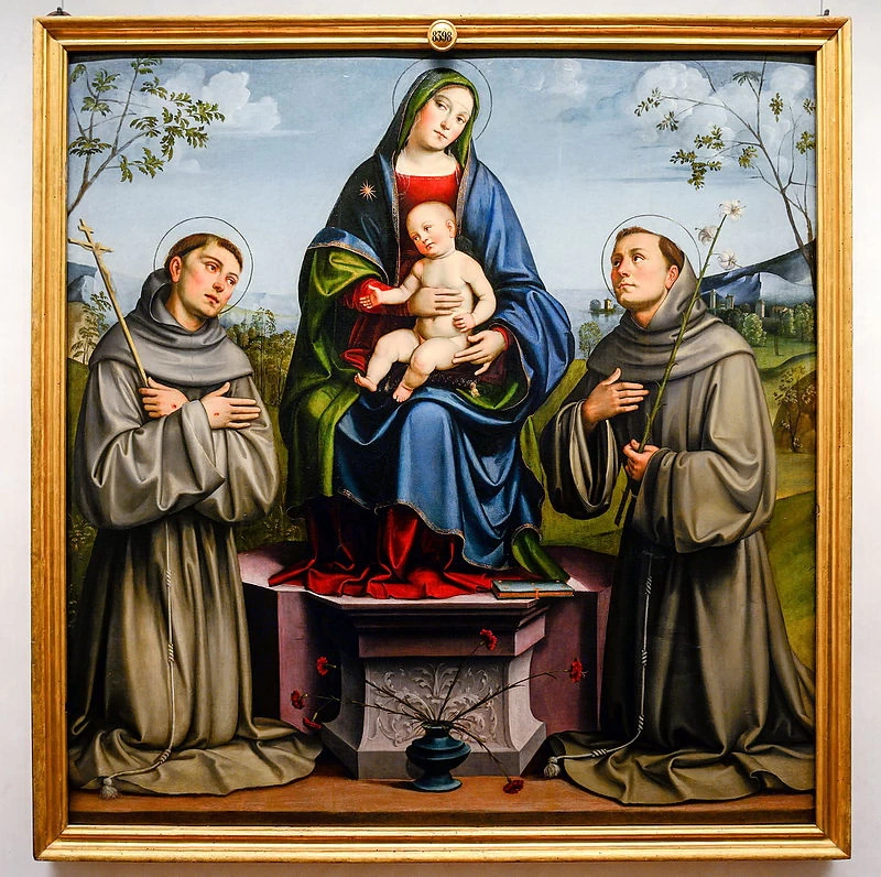Madonna con santi Antonio e francesco