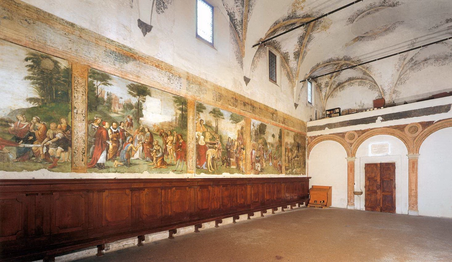 Vista dell'Oratorio - Oratory of St Cecilia, San Giacomo Maggiore, Bologna
