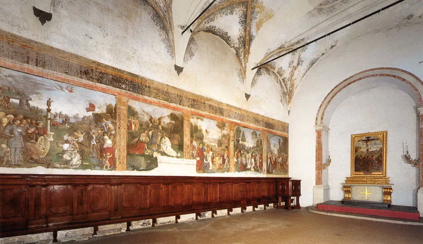 Vista dell'Oratorio - Oratory of St Cecilia, San Giacomo Maggiore, Bologna