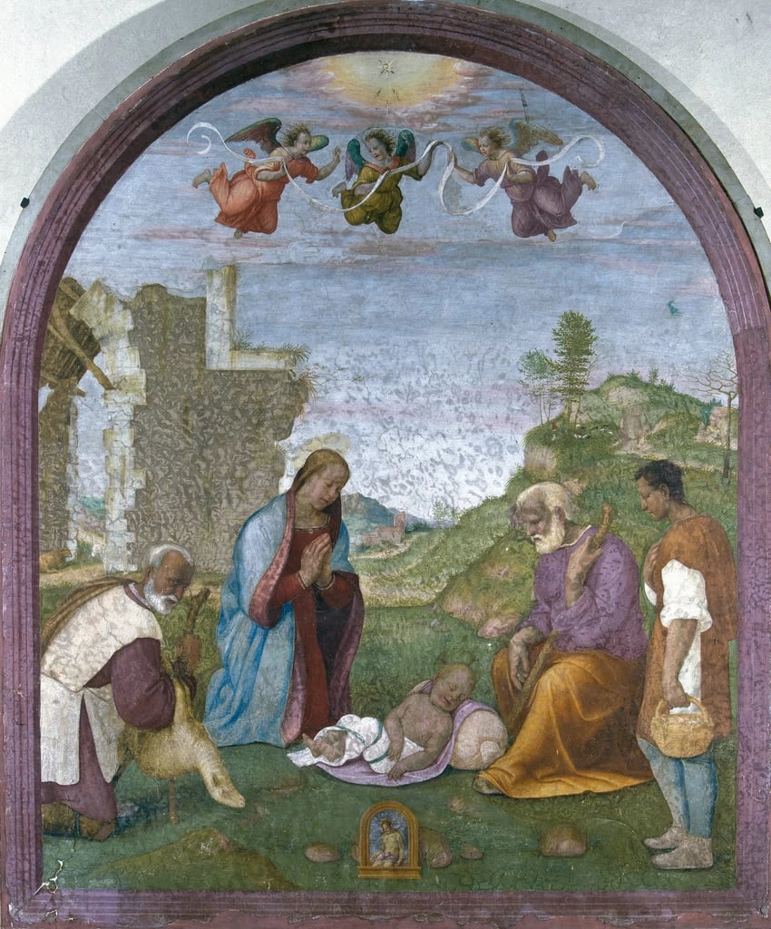 Adorazione dei pastori da Villa Dani a Montici - Museo del Cenacolo di Andrea del Sarto