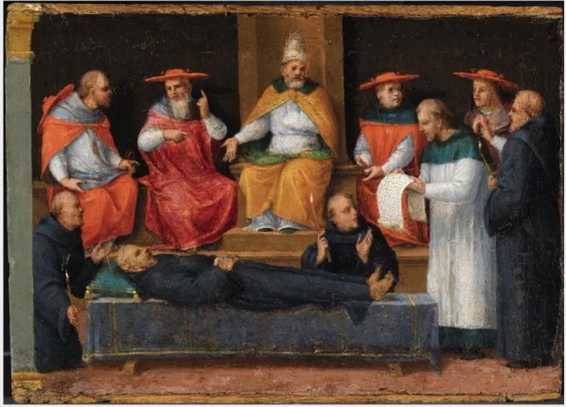 La canonizzazione di S. Nicola da Tolentino - National Gallery