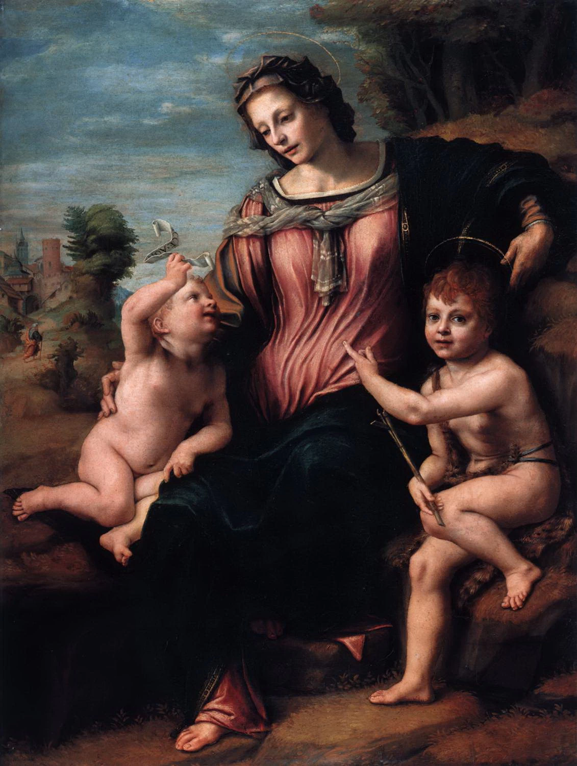 Madonna col Bam,bino e Giovannino - Liechtenstein Museum, Vienna