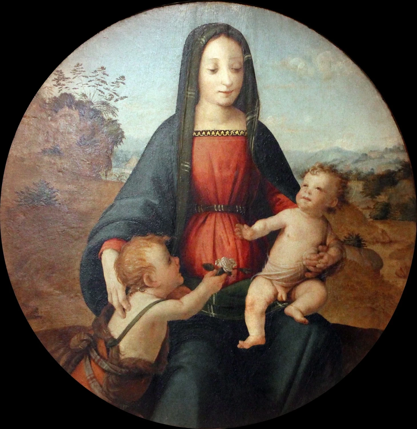Madonna col Bambino e Giovannino - Musée des beaux, arts de Dijon