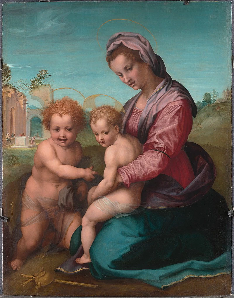 Madonna col Bambino e Giovannino - Kunsthistorisches Museum