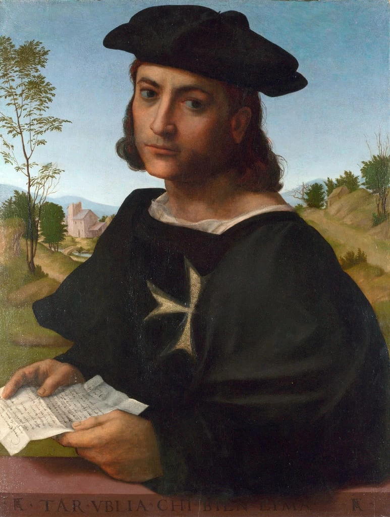 Ritratto di un cavaliere di Rodi - National Gallery, Londra