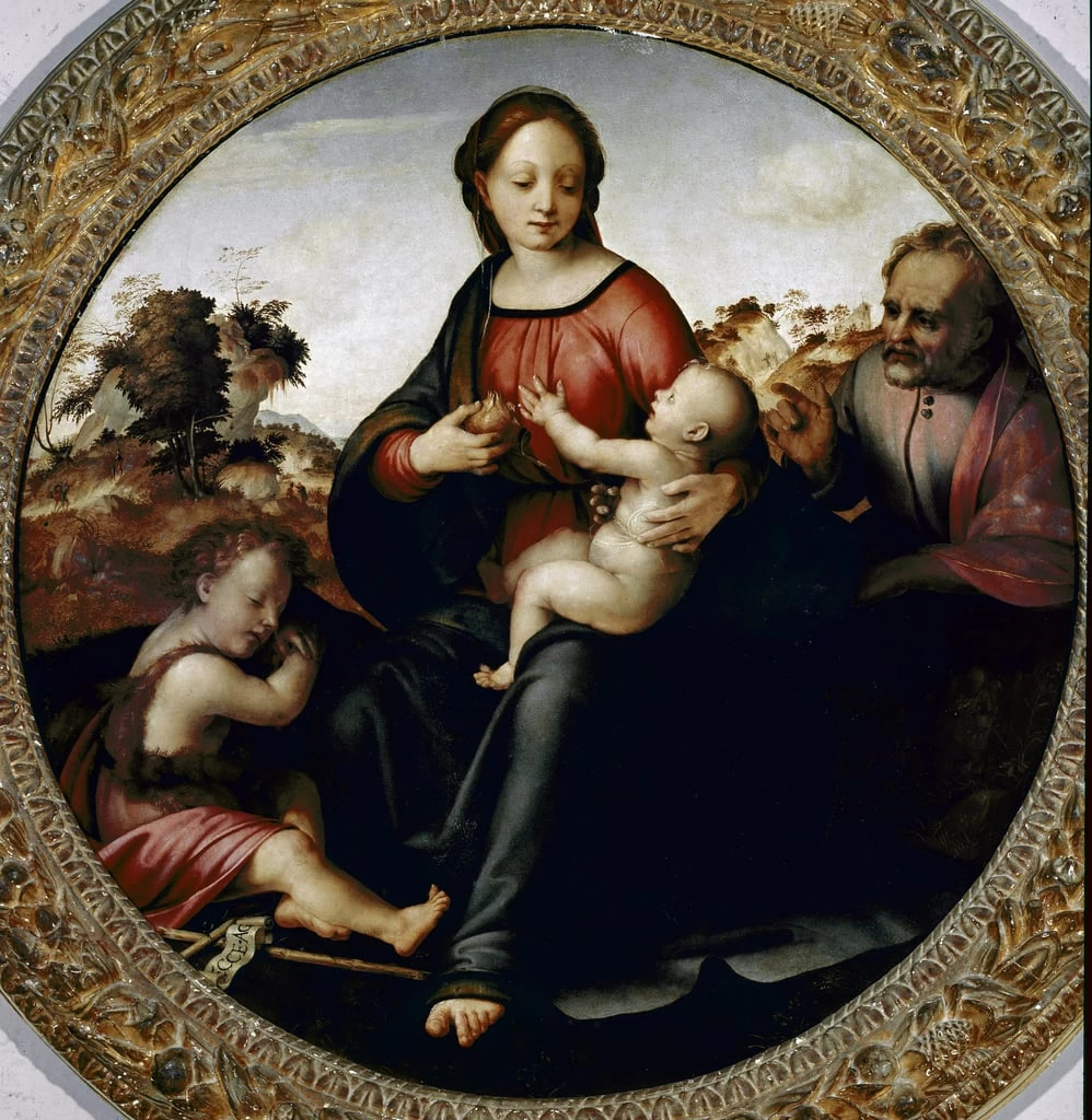 Sacra Famiglia con Giovannino - Galleria dell'Accademia, Firenze
