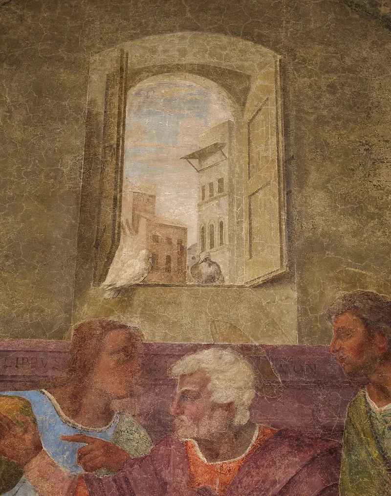 Ultima Cena - dettaglio, Convento della Calza, Firenze