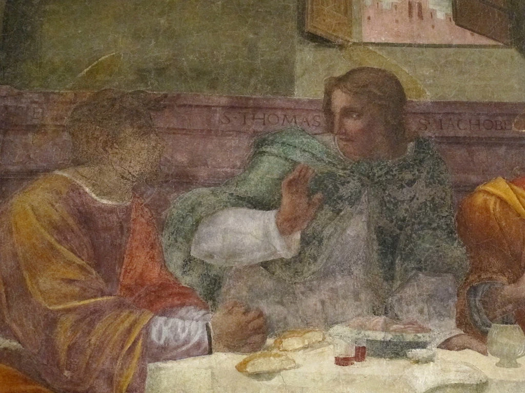 Ultima Cena - dettaglio, Convento della Calza, Firenze