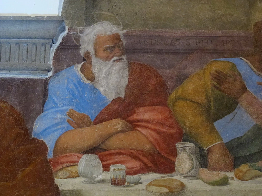 Ultima Cena - dettaglio, Convento della Calza, Firenze