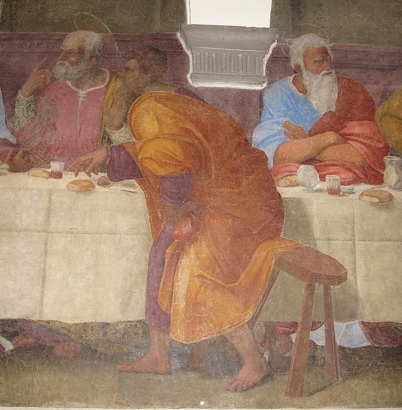 Ultima Cena - dettaglio, Convento della Calza, Firenze