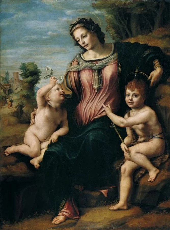 Madonna col Bambino e Giovannino - Liechtenstein Museum, Vienna