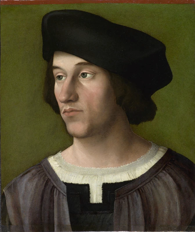 Ritratto di uomo - Musée des beaux, arts de Dijon, attribuito