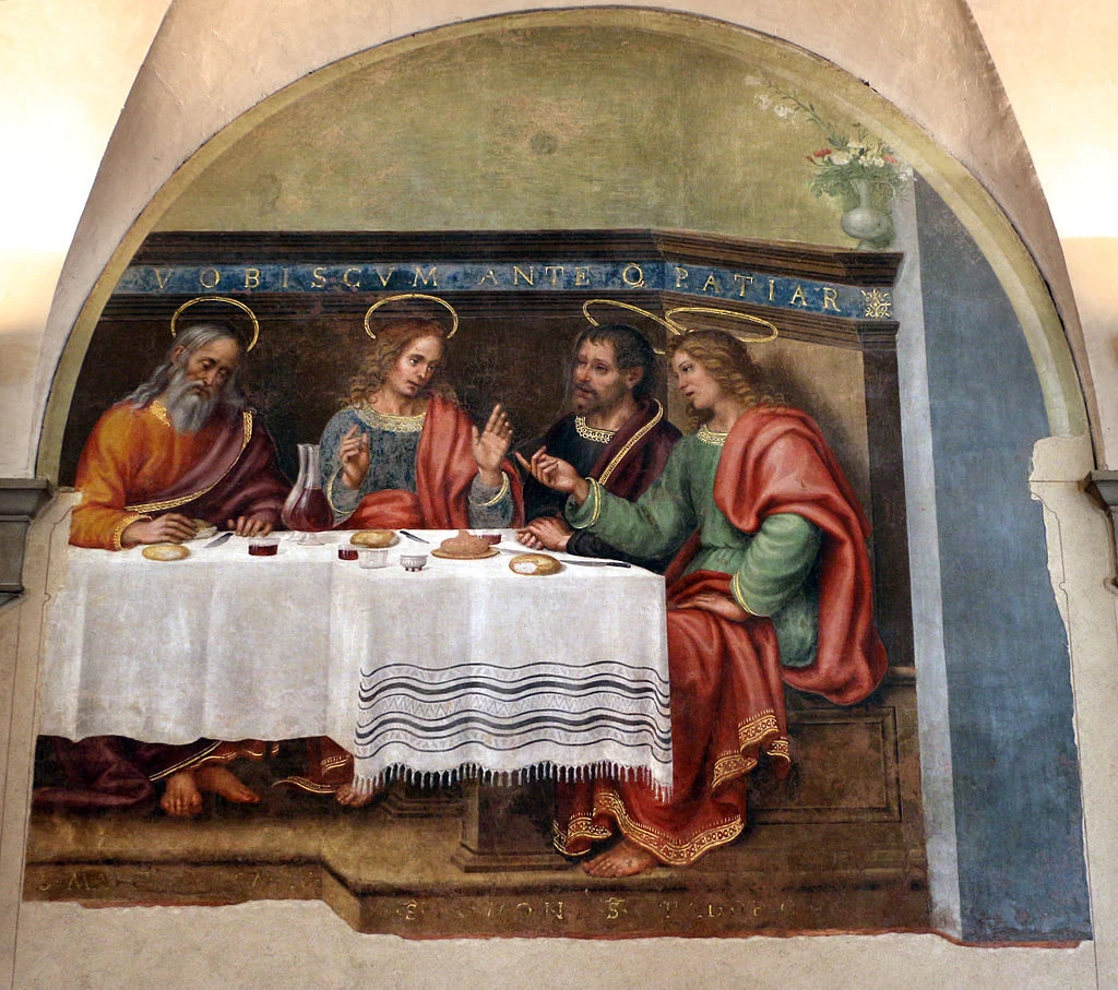 Ultima Cena - Santa Maria a Candeli, Firenze, dettaglio