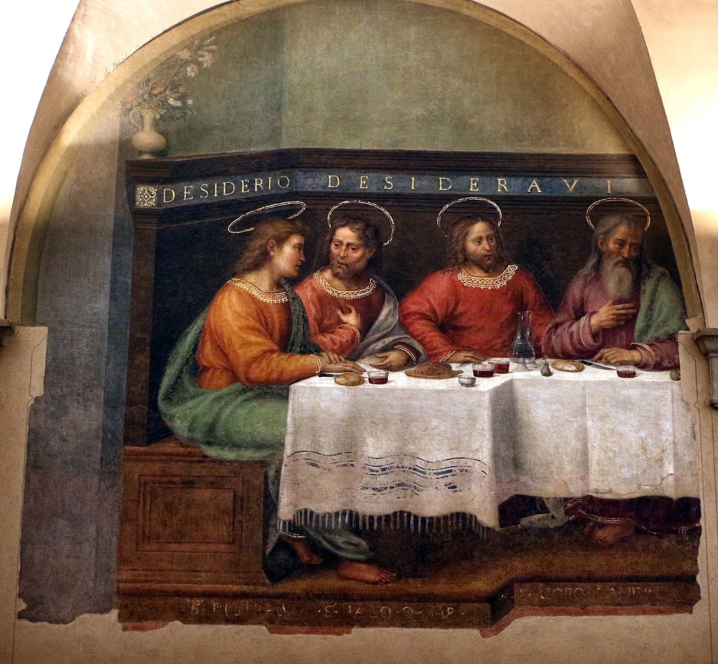 Ultima Cena - Santa Maria a Candeli, Firenze, dettaglio