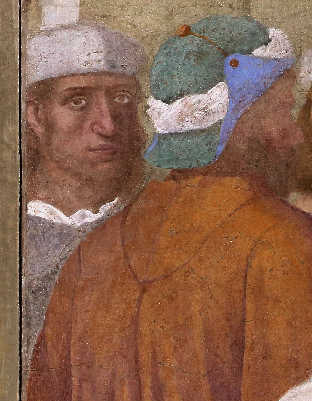 Franciabigio 113 Sposalizio della Vergine Santissima Annunziata Firenze dettaglio 1