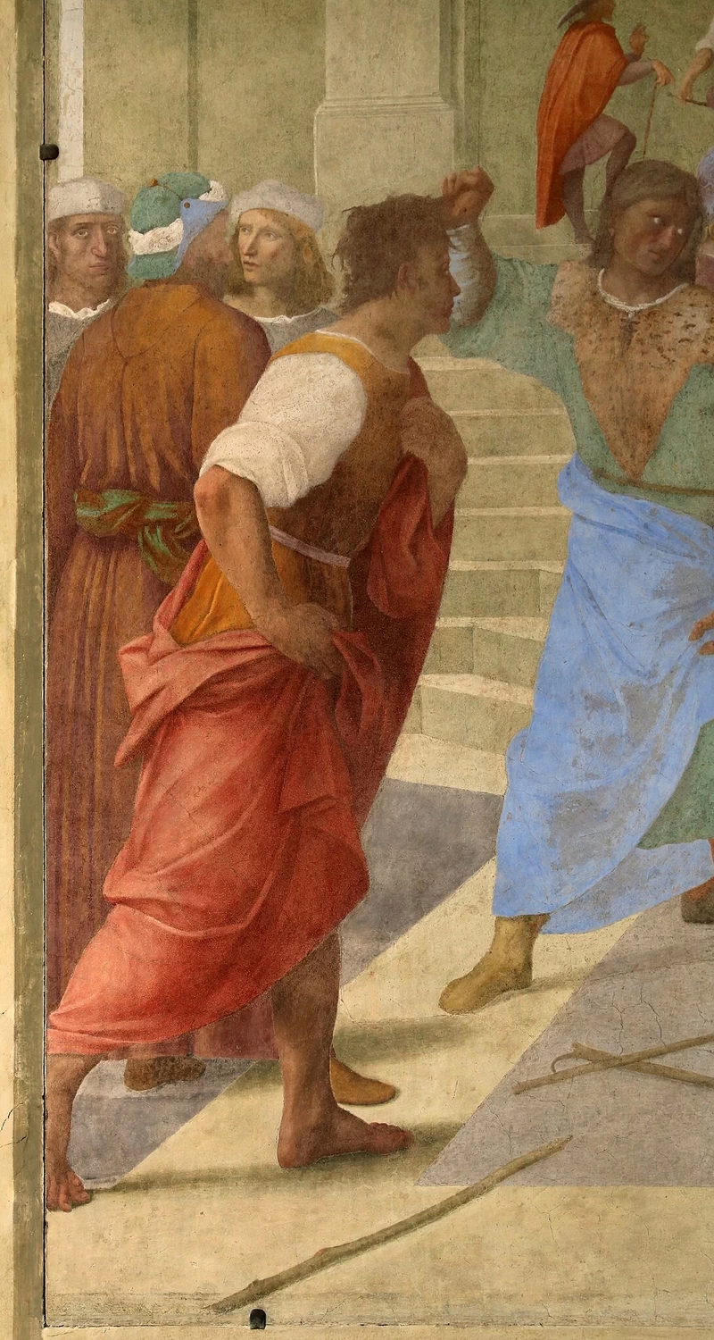 Franciabigio 117 Sposalizio della Vergine Santissima Annunziata Firenze dettaglio