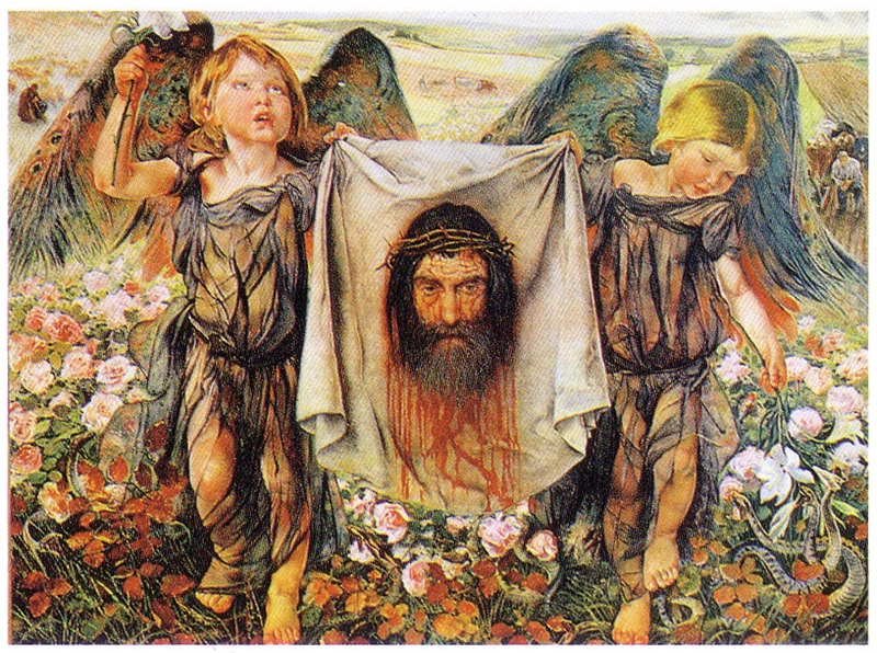 Léon Frédéric 105 La Santissima Trinità, 1892 centrale