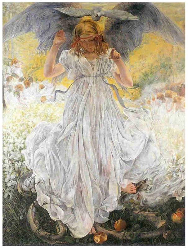 Léon Frédéric 106 La Santissima Trinità, 1892 1dx