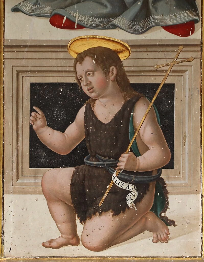 Bernardino Fungai 12 Basilica di San Clemente in Santa Maria dei Servi, Siena san Giovannino