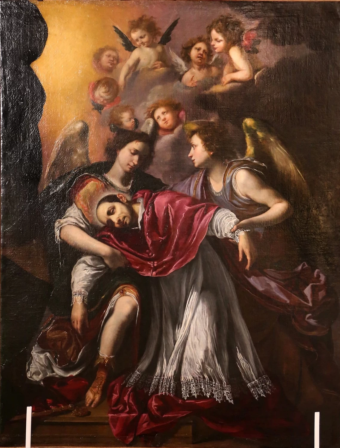 Francesco Furini 35 La morte di san Carlo Borromeo San Casciano in Val di Pesa