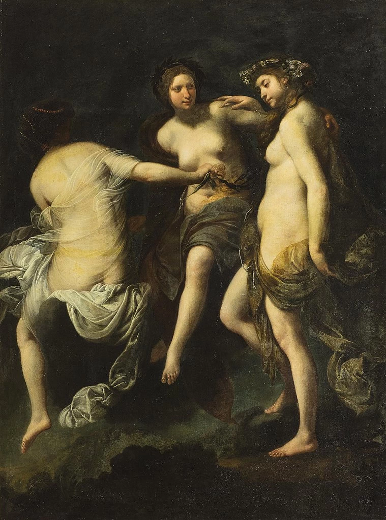 Francesco Furini 38 Le tre grazie Hermitage, San Pietroburgo