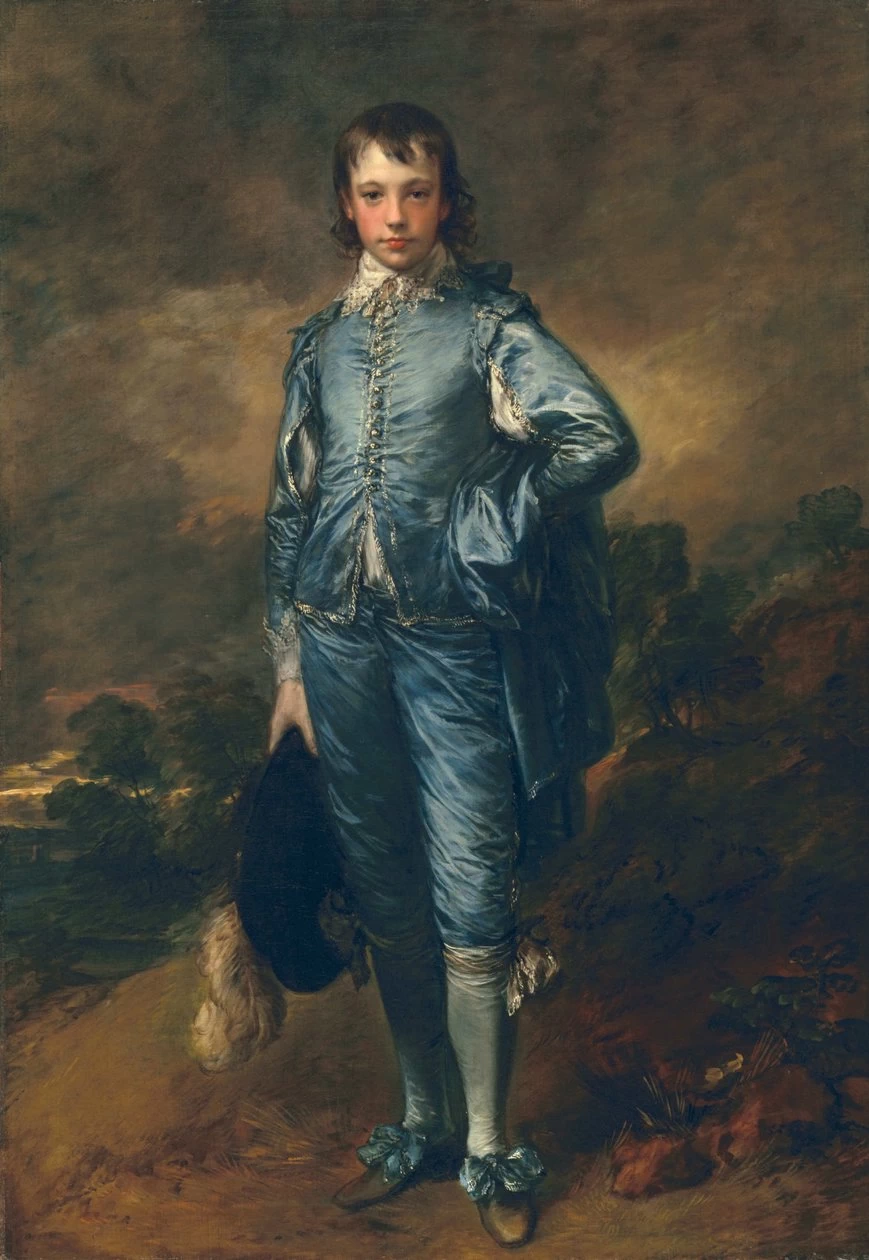 Thomas Gainsborough 12 Il ragazzo in blu Huntington Library and Art Gallery, San Marino