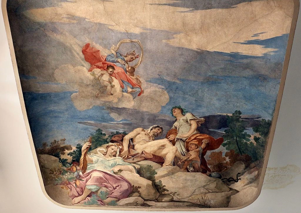 Sebastiano Galeotti 1 allegoria della carità Santa Maria Nuova, Firenze