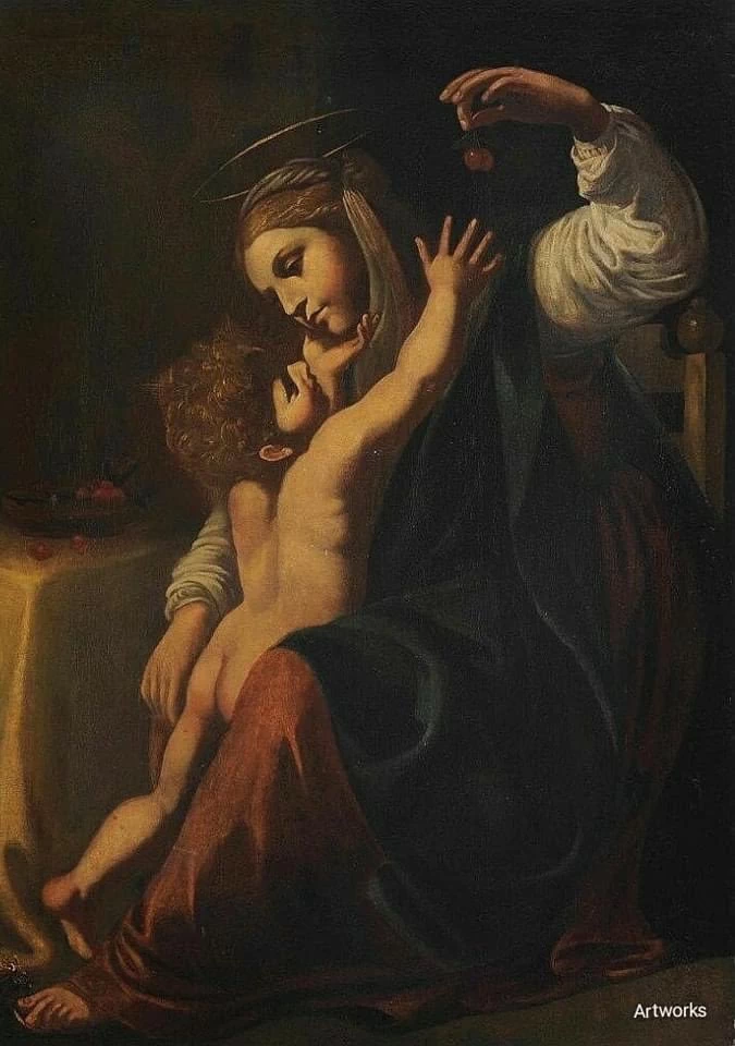 Giovanni Antonio Galli detto Spadarino 44 Madonna delle Ciliegie