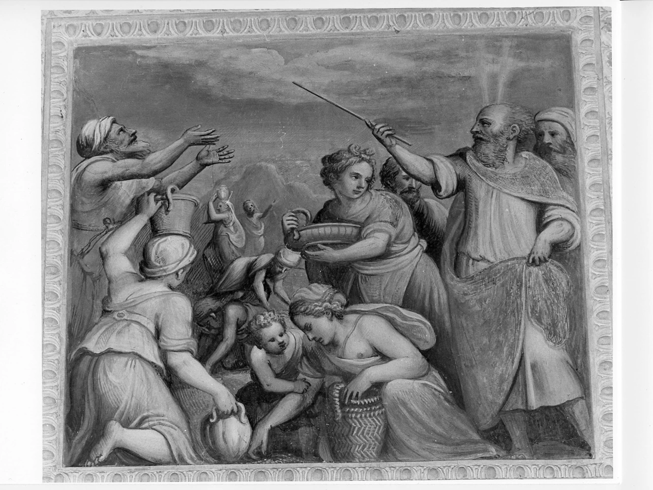 Mosè e la raccolta della manna - Rodengo Saiano