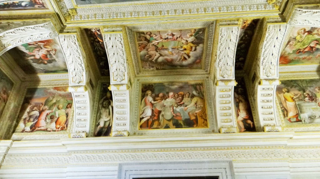 Affreschi di Lattanzio Gambara nell’antirefettorio dell’Abbazia di Rodengo Saiano