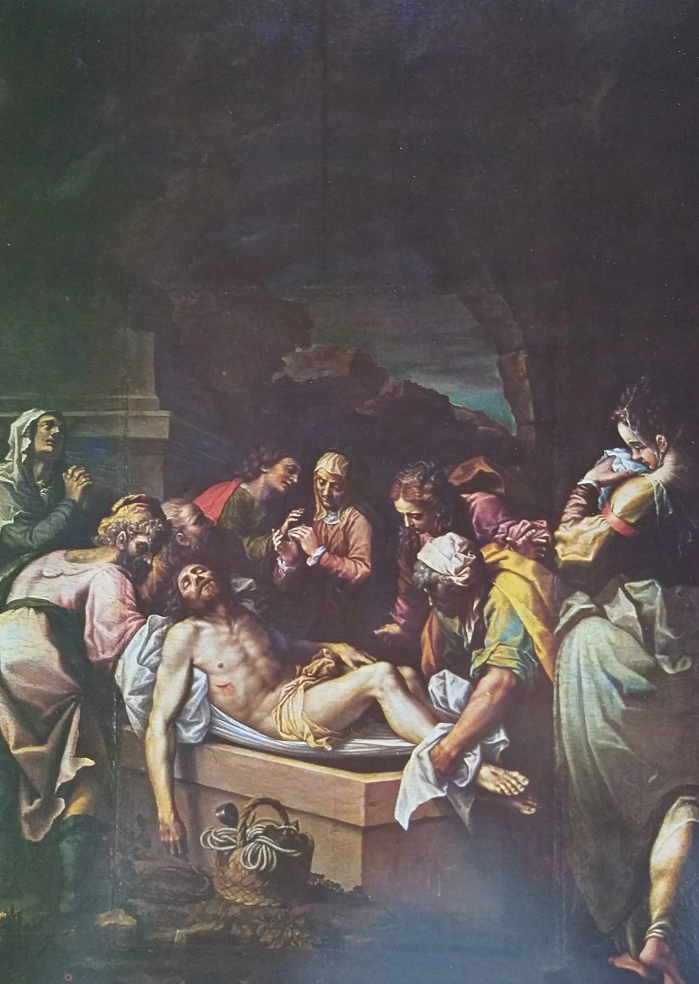 Deposizione nel sepolcro di San Pietro al Po (Cremona)