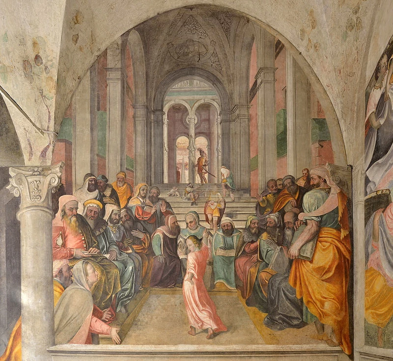 Gesù tra i dottori - Chiesa del SS. Corpo di Cristo, Brescia
