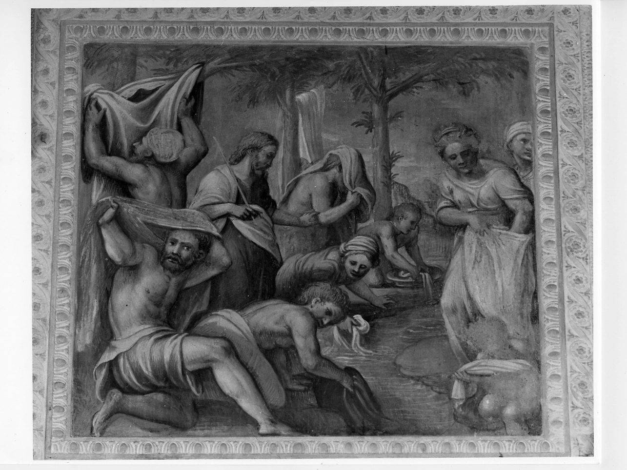 Mosè impone la purificazione delle vesti - Rodengo Saiano