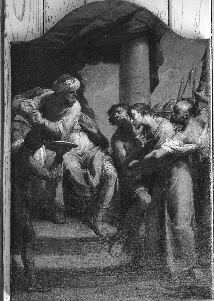 Gaetano Gandolfi 166 Via Crucis. Gesù condannato a morte Bologna