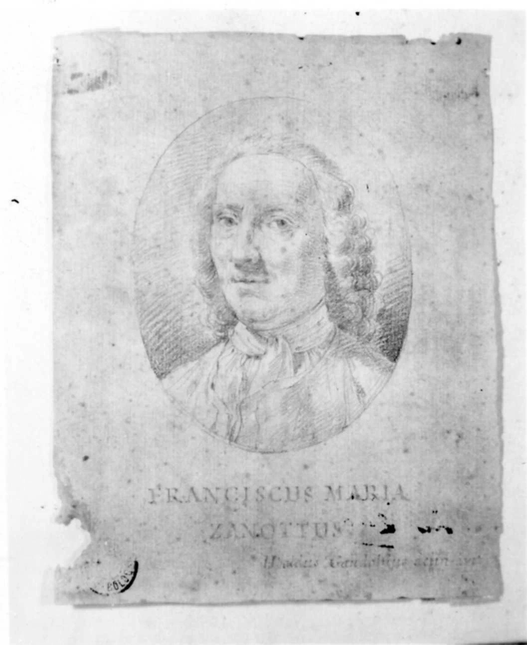 Ubaldo Gandolfi 47 ritratto di Francesco Maria Zanotti Pinacoteca Nazionale di Bologna