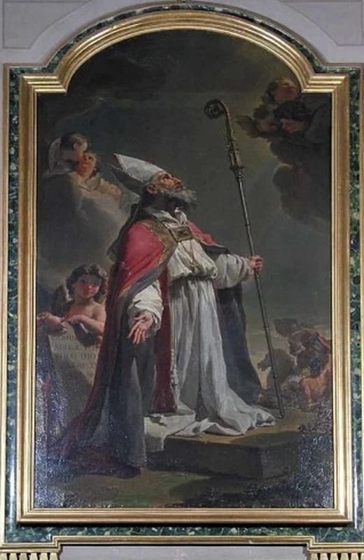 Ubaldo Gandolfi 73 San Martino vescovo in estasi