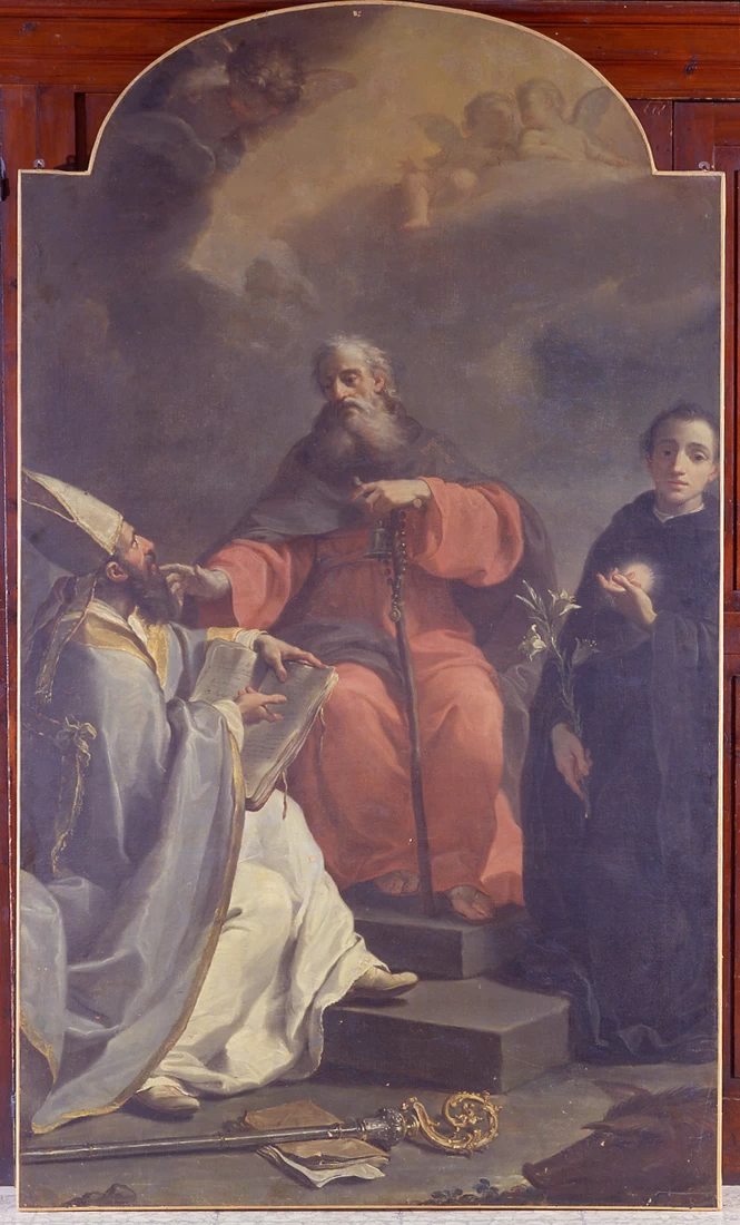 Ubaldo Gandolfi 84 Sant'Antonio abate, Sant'Agostino, San Nicola da Tolentino Budrio, Bologna