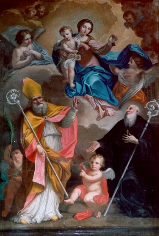 Anton Maria Garbi 15 Madonna col Bambino in gloria e santi Marsciano, Perugia