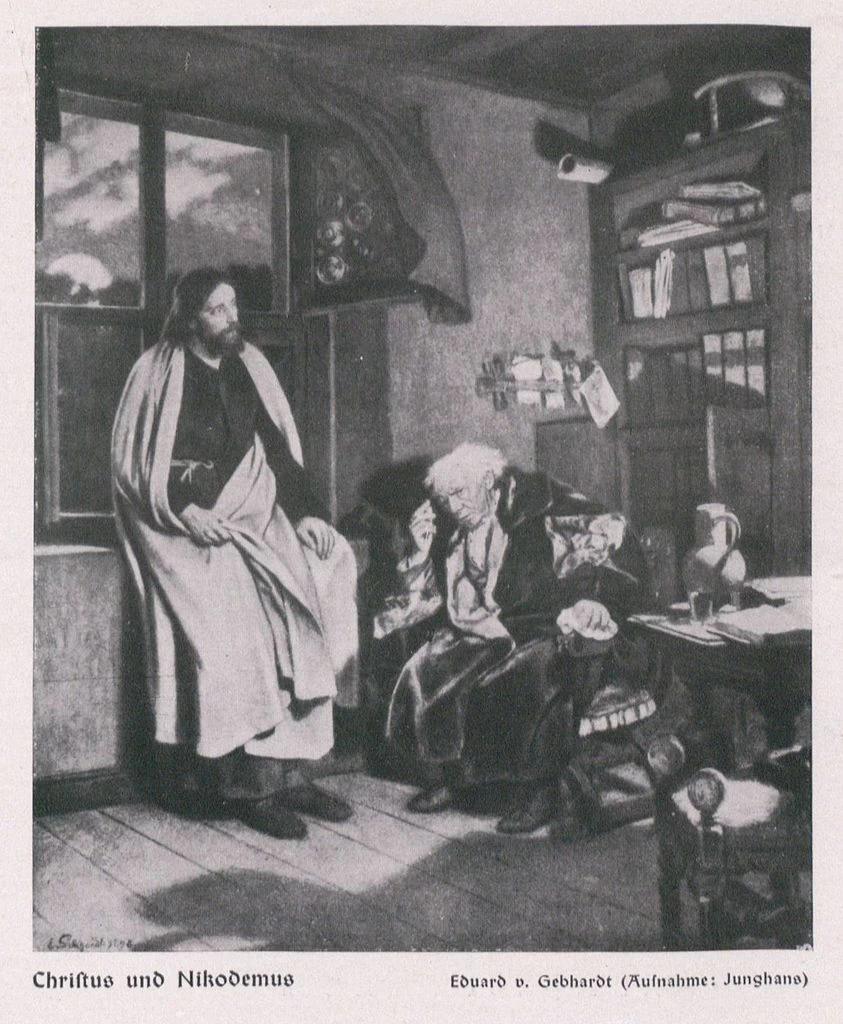 Eduard von Gebhardt 10 Cristo e Nicodemo Archiwum Państwowe w Poznaniu